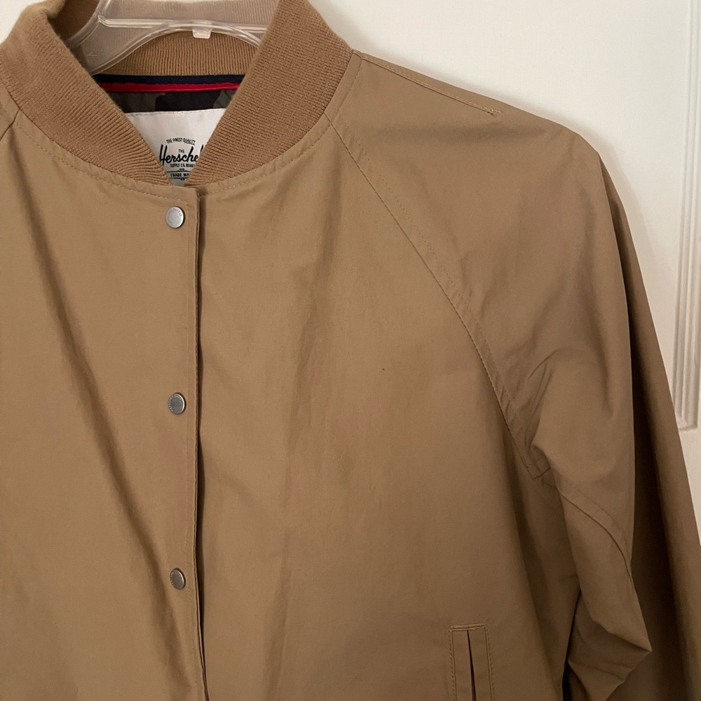 Herschel Supply Company Women's Beige Bomber Jacket